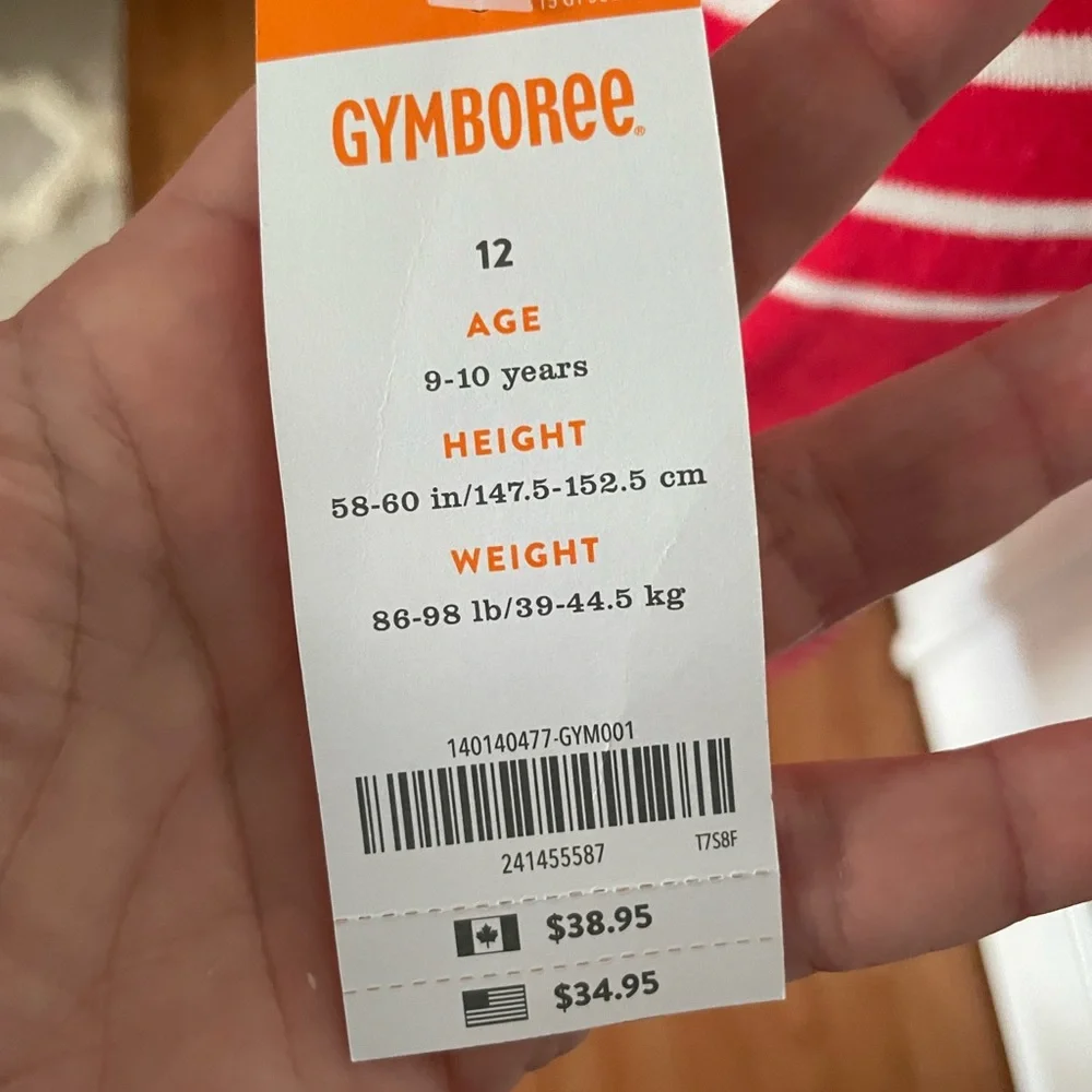 Girls 12 vintage Gymboree Back to school soft dress NWT all seasons NEW HTF
